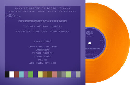 Rob Hubbard: C64 Greatest Sids: The Art Of Rob Hubbard - Limited To 100 Handnumbered Edition (Orange Vinyl) - VINYL LP