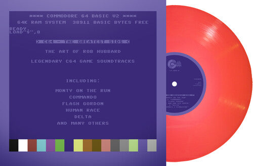 Rob Hubbard: C64 Greatest Sids: The Art Of Rob Hubbard - Limited To 100 Handnumbered Edition (Light Red Vinyl) - VINYL LP
