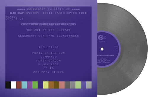 Rob Hubbard: C64 Greatest Sids: The Art Of Rob Hubbard - Limited To 100 Handnumbered Edition (Grey Vinyl) - VINYL LP