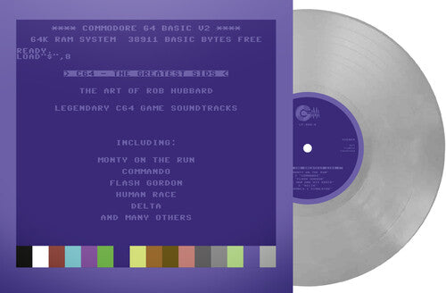 Rob Hubbard: C64 Greatest Sids: The Art Of Rob Hubbard - Limited To 100 Handnumbered Edition (Light Grey Vinyl) - VINYL LP
