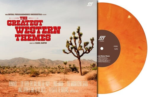 Royal Philharmonic Orchestra: The Greatest Western Themes (Orange Marble Vinyl) - VINYL LP