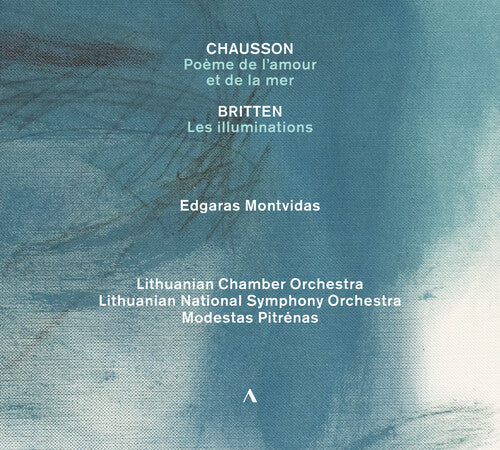 Edgaras Montvidas: Chausson, Britten & Saint-Saens - COMPACT DISCS