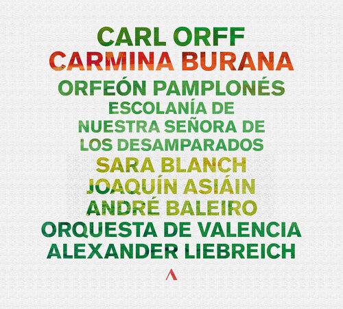 Orfeon Pamplones: Carl Orff: Carmina Burana - COMPACT DISCS