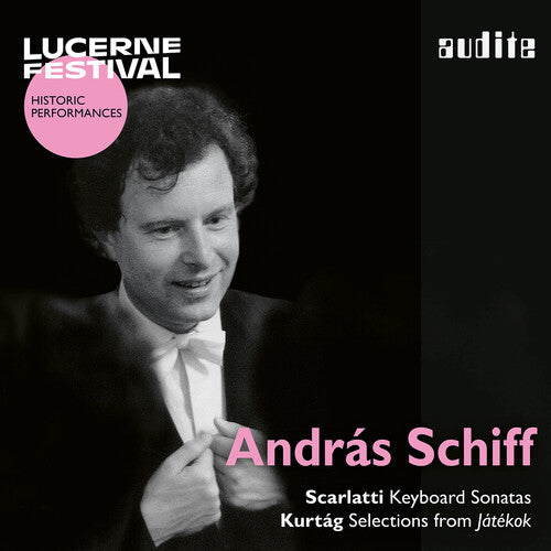 Andras Schiff: Andras Schiff plays Scarlatti & Kurtag - Lucerne Festival Historic Performances, Vol. 21 - COMPACT DISCS