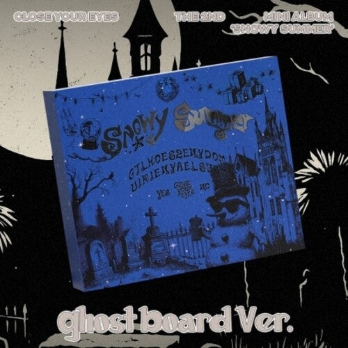 Close Your Eyes: Snowy Summer - Ghost Board Version - incl. 200pg Ghost Prank Diaries Book, 40pg Bonus Chapter Book, Retro Sticker, 2 Photocards + Ghost House Box - COMPACT DISCS