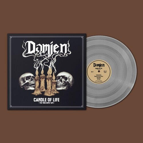 Damien: Candle of Life (the 1992 Demo Tape) - Grey - VINYL LP
