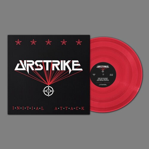 Airstrike: Initial Attack - Red - VINYL LP
