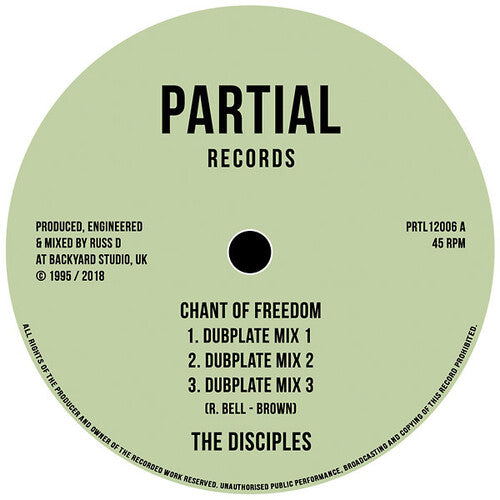 Disciples: Chant Of Freedom/Armageddon - 12-INCH SINGLE