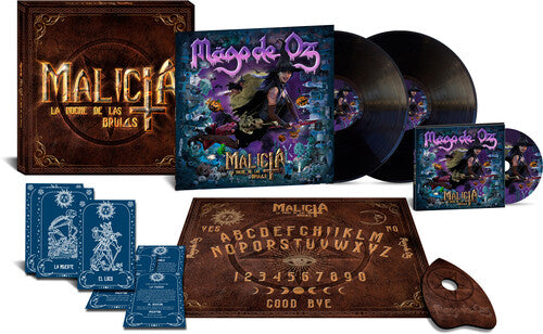 Mago De Oz: Malicia - Deluxe Edition Incl. Double Vinyl + CD + OUIJA Board with Planchette + 6 Tarot Cards - VINYL LP