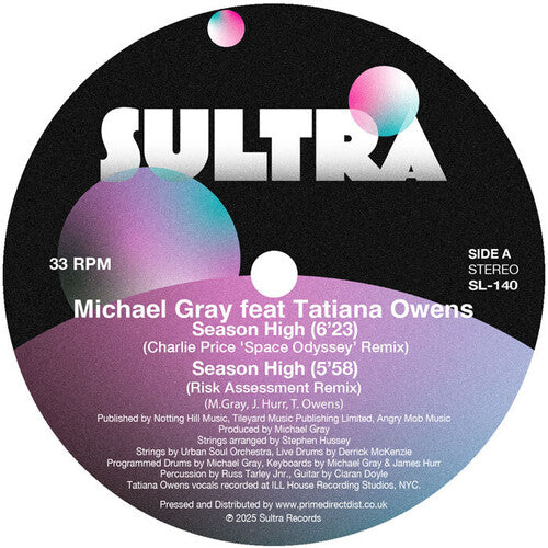 Gray, Michael: Season High (Remixes) - 12-INCH SINGLE