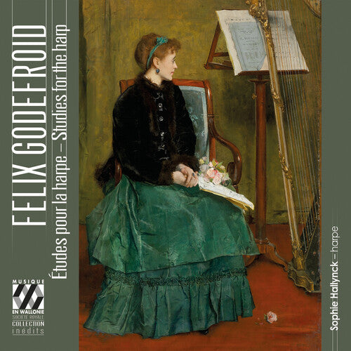 Sophie Hallynck: Felix Godefroid: Studies for the Harp - COMPACT DISCS