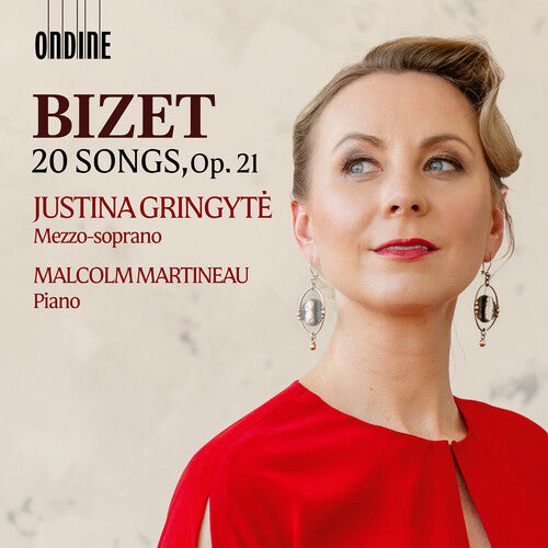 Gringyte, Justina: Bizet: 20 Songs, Op. 21 - COMPACT DISCS