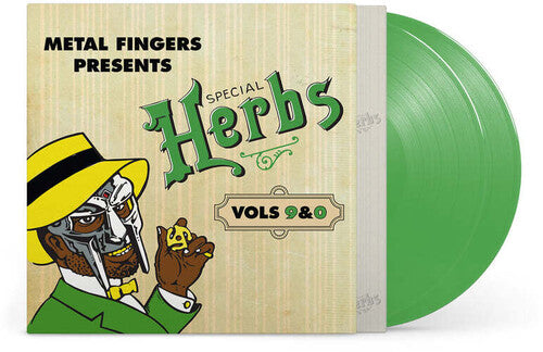 MF Doom: Metal Fingers Presents: Special Herbs Vol. 9 & 10 - Green - VINYL LP