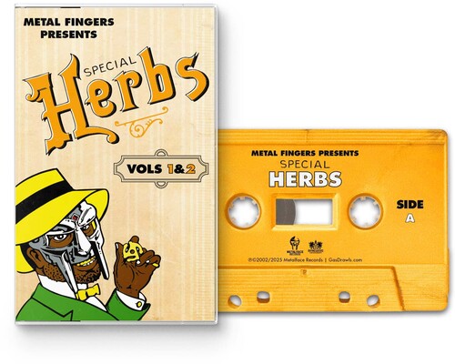 MF Doom: Metal Fingers Presents: Special Herbs Vol. 1 & 2 - CASSETTES