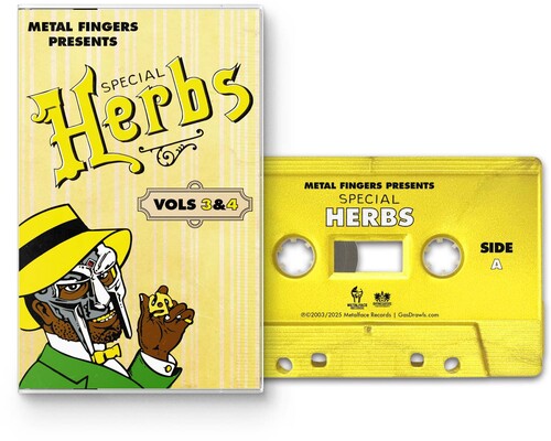 MF Doom: Metal Fingers Presents: Special Herbs Vol. 3 & 4 - CASSETTES