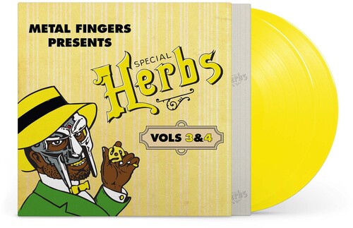 MF Doom: Metal Fingers Presents: Special Herbs Vol. 3 & 4 - Yellow - VINYL LP