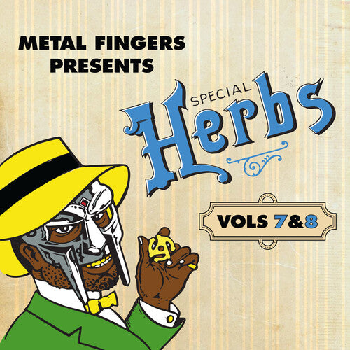 MF Doom: Metal Fingers Presents: Special Herbs Vol. 7 & 8 - Blue - VINYL LP
