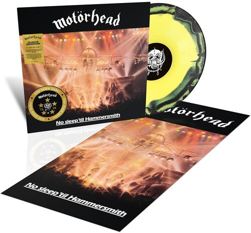 Motorhead: No Sleep 'til Hammersmith    [Yellow/Black Half-Speed LP] - VINYL LP