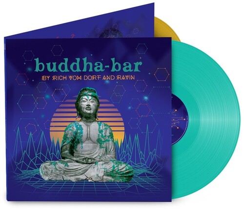 Buddha Bar: By Rich Vom Dorf & Ravin / Various: Buddha Bar: By Rich Vom Dorf & Ravin / Various - Aqua & Gold Vinyl - VINYL LP