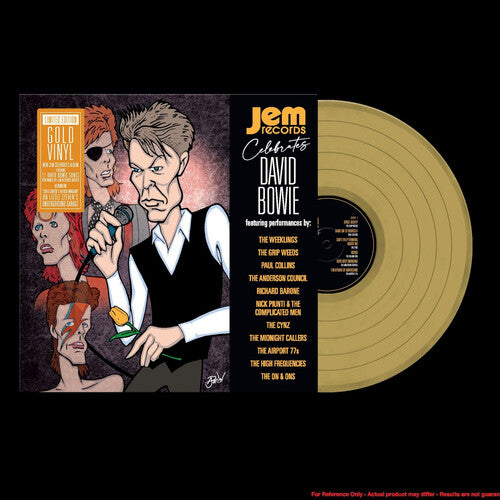 Jem Records Celebrates David Bowie / Various: Jem Records Celebrates David Bowie (Various Artists) - VINYL LP