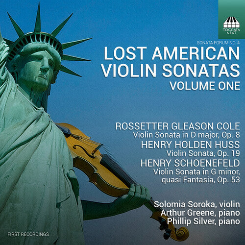 Solomia Soroka: Lost American Violin Sonatas, Vol. 1 - COMPACT DISCS