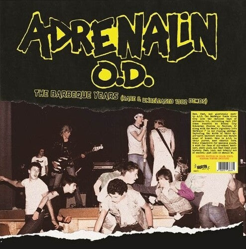 Adrenalin Od: The Barbeque Years (Rare And Unreleased 1982 Demos) - VINYL LP