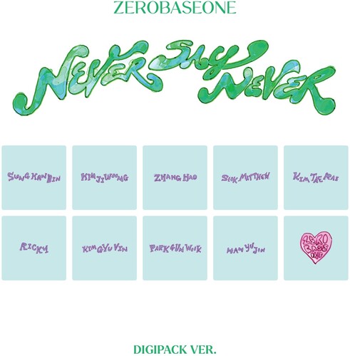 Zerobaseone: Never Say Never    [DIGIPACK ver.] - COMPACT DISCS