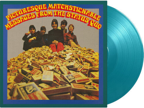 Status Quo: Picturesque Matchstickable Messages From The Status Quo - Limited 180-Gram Turquoise Colored Vinyl - VINYL LP