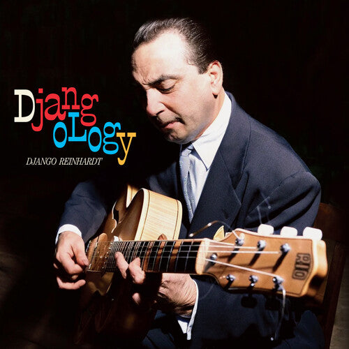 Django Reinhardt: Djangology - Limited 180-Gram Blue Colored Vinyl with Bonus Tracks - VINYL LP