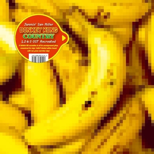 Miller, Jammin' Sam: Donkey Kong Country 1, 2 And 3 - Original Soundtrack - VINYL LP