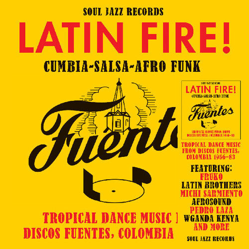 Soul Jazz Records Presents: Latin Fire! Cumbia Salsa Afro-Funk: Tropical Dance Music From Discos Fuentes, Colombia 1956-83 - COMPACT DISCS