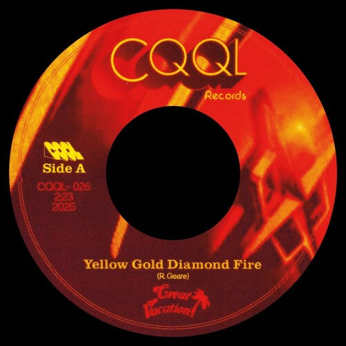 Great Vacation!: Yellow Gold Diamond Fire B/w You Make It Look Easy - 7-INCH SINGLE