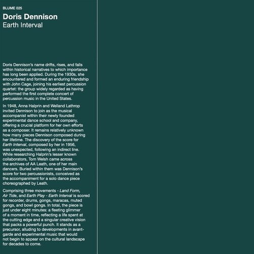 Dennison, Doris: Earth Interval - VINYL LP