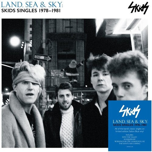 Skids: Land Sea & Sky: Skids Singles 1978-1981 - 140-Gram Saltire Blue Colored Vinyl - VINYL LP