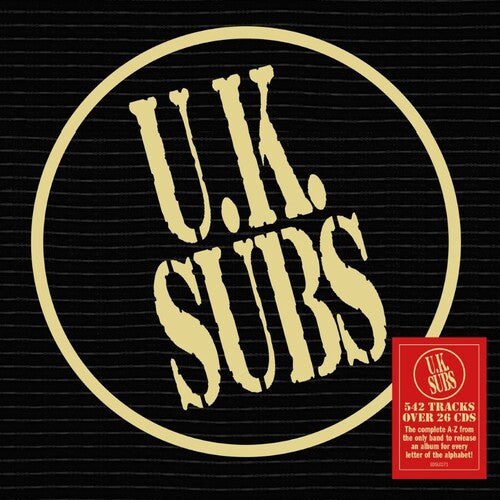 UK Subs: A-Z Of The U.K. Subs - 26CD Boxset - COMPACT DISCS