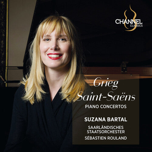 Suzana Bartal: Grieg & Saint-Saens: Piano Concertos - COMPACT DISCS