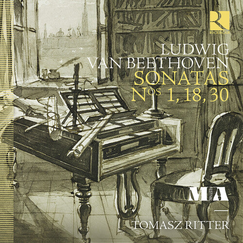 Tomasz Ritter: Beethoven: Sonatas Nos. 1, 18 & 30 - COMPACT DISCS