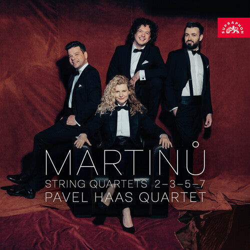 Pavel Haas Quartet: Bohuslav Martinu: String Quartets 2, 3, 5 & 7 - COMPACT DISCS