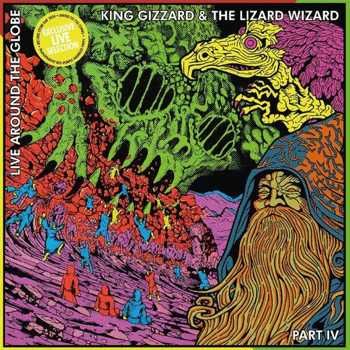 King Gizzard and the Lizard Wizard: Live Around The Globe: Part Iv - VINYL LP