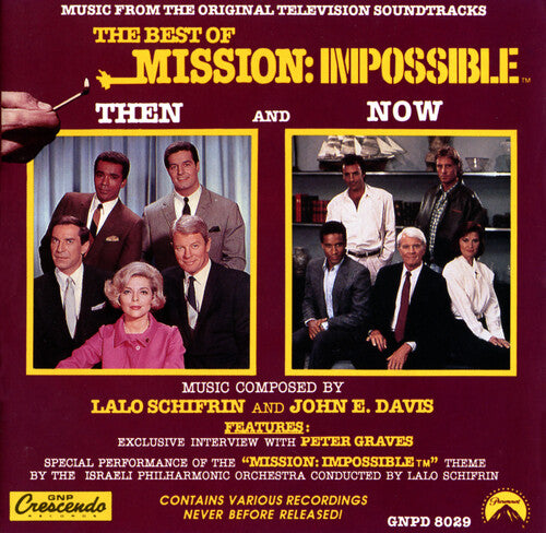 Schifrin, Lalo / Davis, John E.: The Best Of Mission: Impossible Then And Now (Original Soundtrack) - COMPACT DISCS