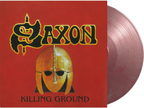 Saxon: Killing Ground - Limited 180-Gram Red & Silver Marble Colored Vinyl - VINYL LP