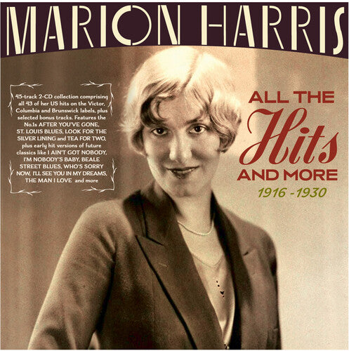 Marion Harris: All The Hits And More 1916-1930 - COMPACT DISCS