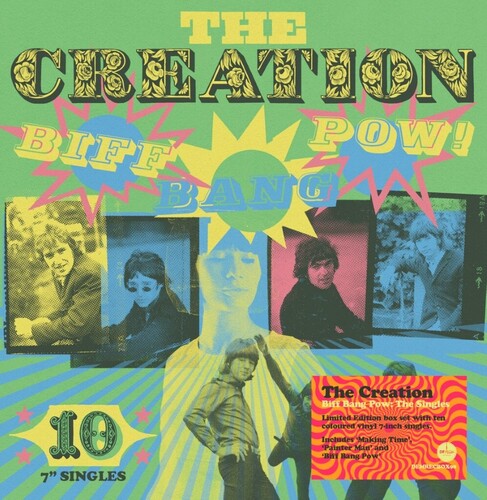 The Creation: Biff Bang Pow: The Creation Singles Box - Boxset includes Ten Colored 7-Inch Vinyl Singles in Five Gatefold Digipak Sleeves - 7-INCH SINGLE