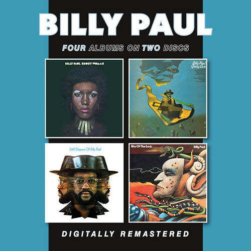 Billy Paul: Ebony Woman / Going East / 360 Degrees Of Billy Paul / War Of The Gods - COMPACT DISCS