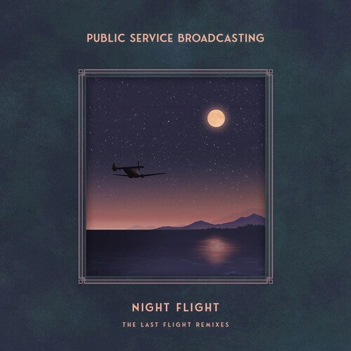 Public Service Broadcasting: Night Flight: The Last Flight Remixes - Midnight Blue Colored Vinyl - VINYL LP