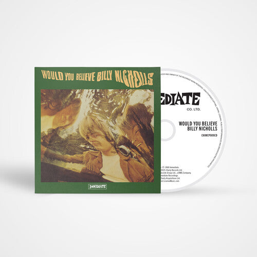 Billy Nicholls: Would You Believe - COMPACT DISCS