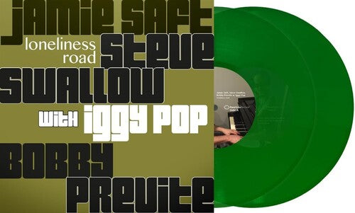 Jamie Saft / Swallow, Steve / Previte, Bobby: Loneliness Road - Transparent Green Colored Vinyl - VINYL LP