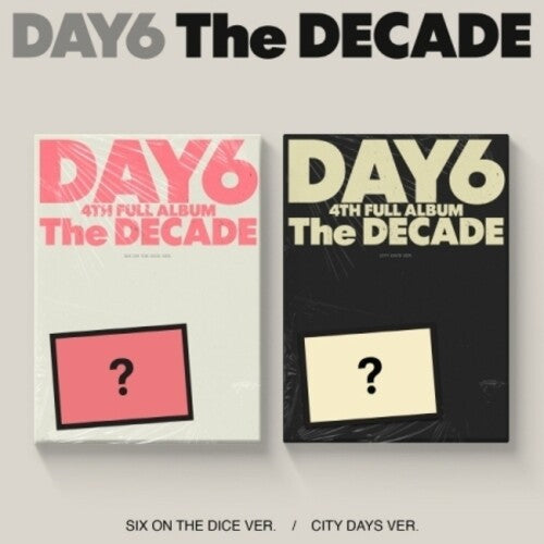 Day6: The Decade - Random Cover - incl. 92pg Photobook, Postcard, Messag Card, 2 Photocards, Original Ticket + Folding Poster - COMPACT DISCS