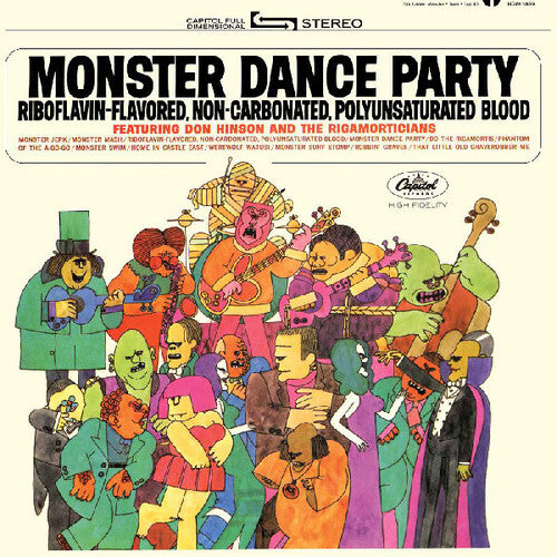 Hinson, Don & the Rigamorticians: Monster Dance Party - VINYL LP