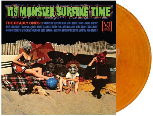 Deadly Ones: It's Monster Surfing Time (All-analog) - VINYL LP